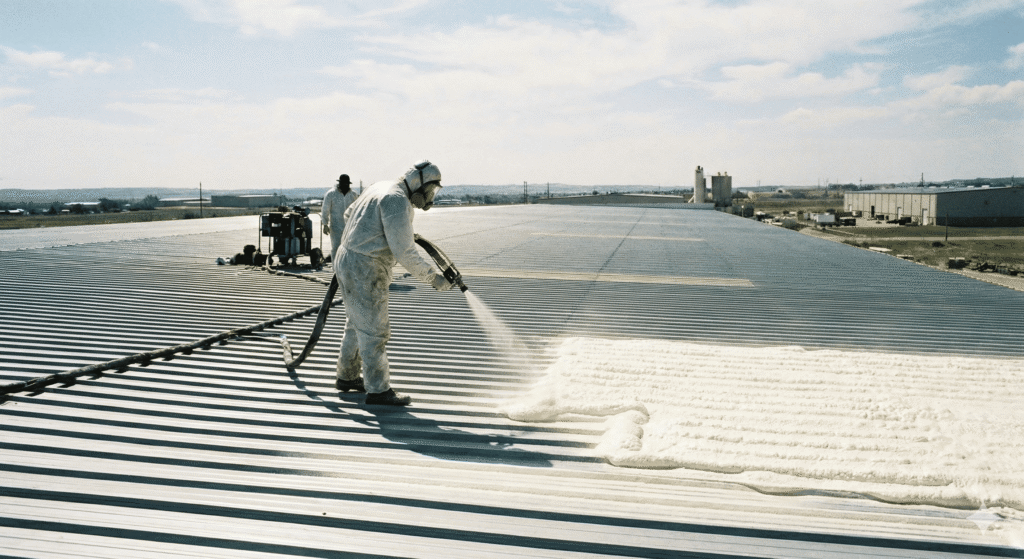 شركة عزل أسطح مستودعات وهناجر